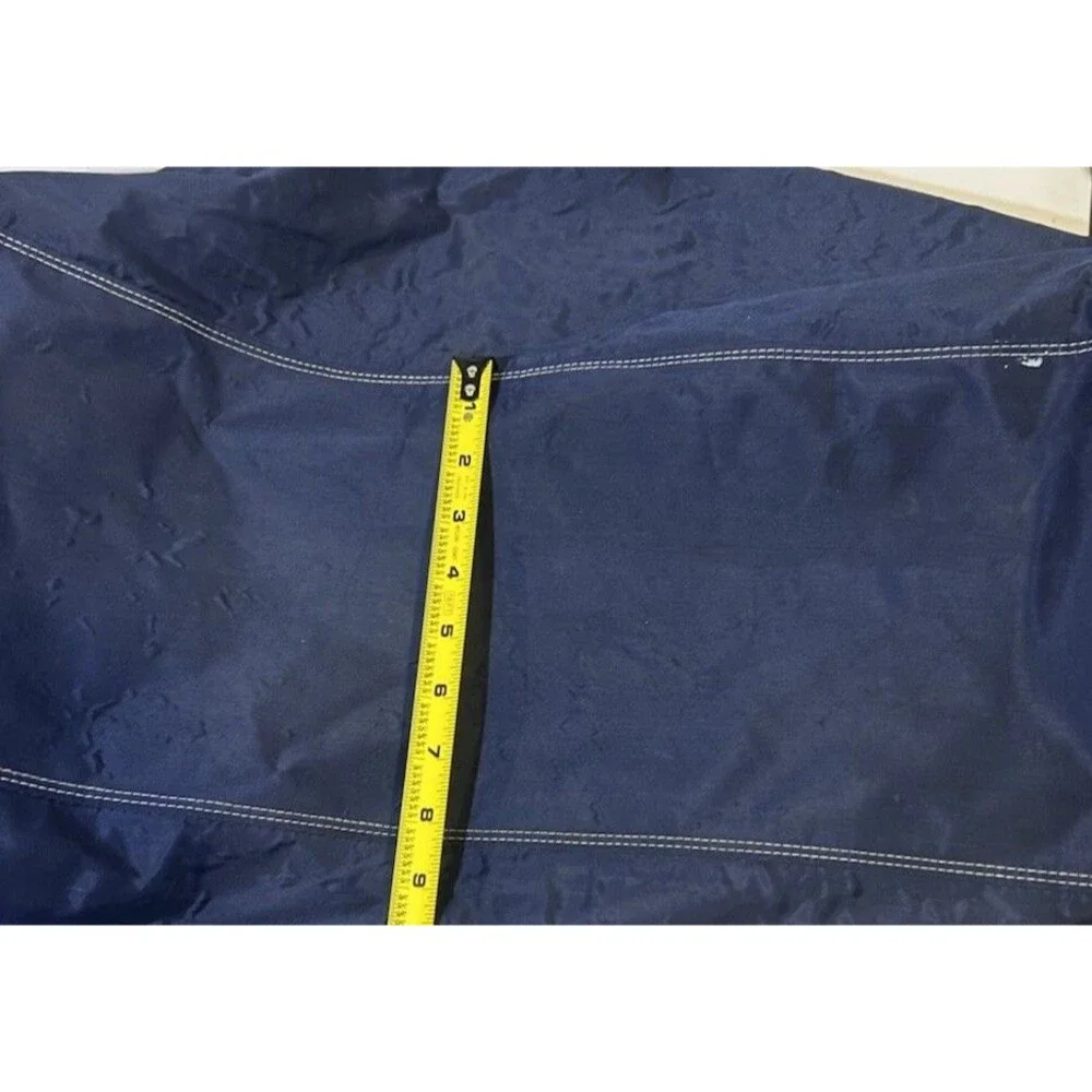 Vintage Adidas Duffel Bag Navy Blue Large Gym Travel Sports Carry On 22”